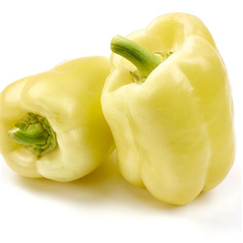 Capsicum annuum White Bell - White pepper.