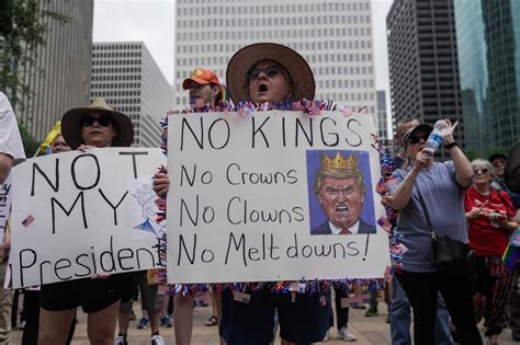 No Kings protests planned for Houston, surrounding suburbs. Here's what ...