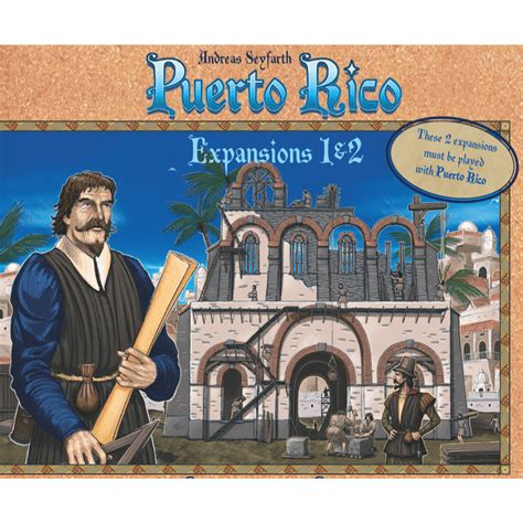 Puerto Rico: Expansions 1&2 – The New Buildings & The Nobles | Board Game