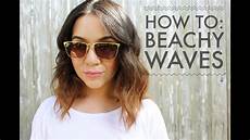 How To Style Waves In Medium Hair by How To Beachy Waves For To Medium Length Hair How To Style Waves In Medium Hair