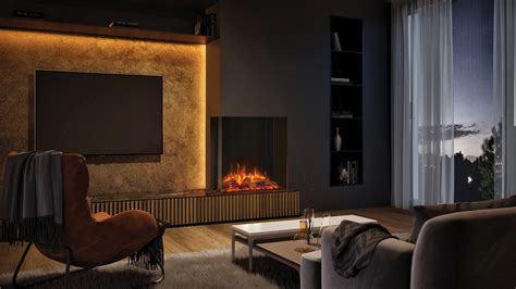Modern Contemporary Electric Fireplaces - Stovax & Gazco