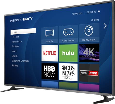Best Buy: Insignia™ 55" Class LED 2160p Smart 4K UHD TV with HDR Roku ...
