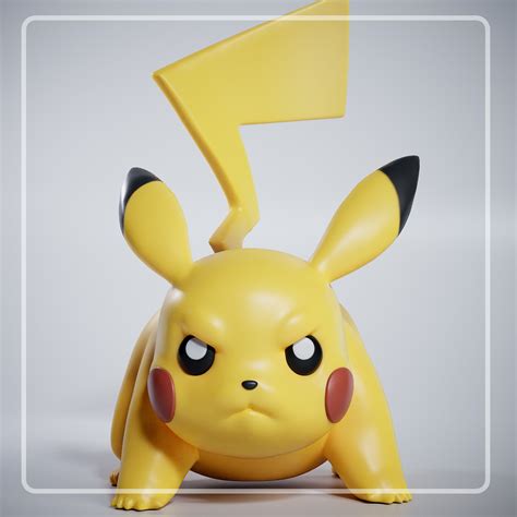 Pikachu 3d Print File