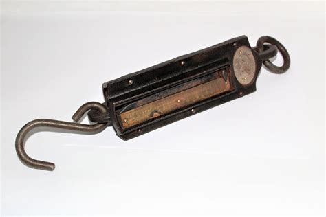 Chatillon's Iron Clad 200lbs Hanging Spring Balance Scale | Vintage scale, Hanging scale, Hanging