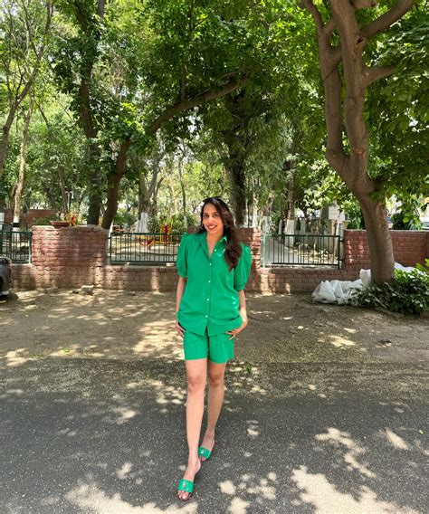 Poppy Poplin Shorts Set - Green – The Wink Label