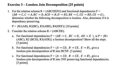Image result for Lossless Join Decomposition Explained