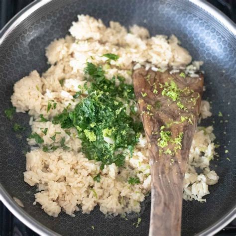 Hearts of Palm Rice with Cilantro and Lime - The Hangry Economist