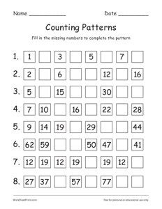 Image result for Counting Patterns