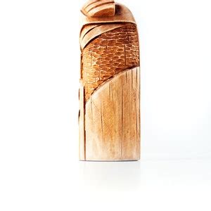 Buy Borr. Wooden Figurine Bor. Hand-carved Wooden Statue Bur. A Online ...