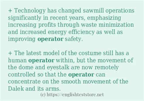 Image result for Operator Use