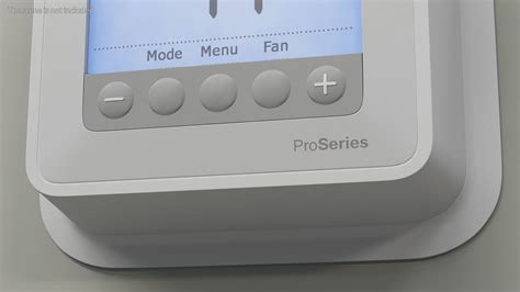 Honeywell T6 Pro Programmable Thermostat 3D Model $29 - .3ds .blend ...