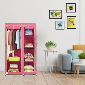 FABURA Double door almirah PP Collapsible Wardrobe Price in India - Buy ...