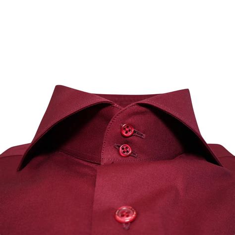 Burgundy Dress Shirt
