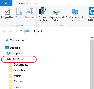 Image result for Map One Drive to File Explorer