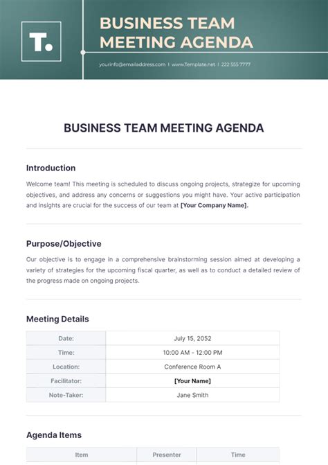 Agenda Meeting 的图像结果