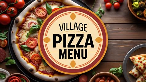 Image result for Village Pizza Menu