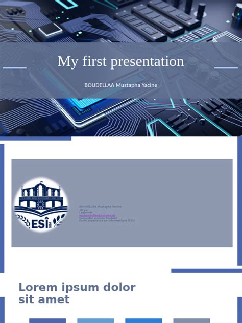 Computer Science Presentation with Model Computer 的图像结果