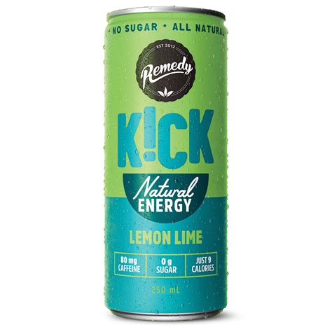 Remedy KICK | All Natural Energy Drink | Remedy Drinks