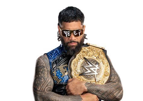 WWE Jey Uso World Champion PNG Render 2025 by Yanrtbtn on DeviantArt