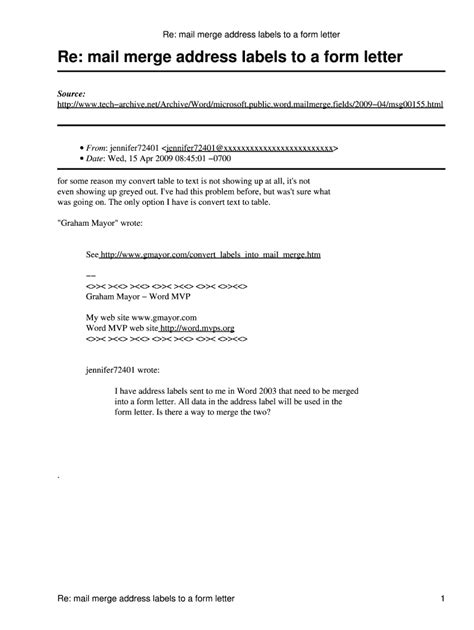 Image result for Mail Merge Address Labels