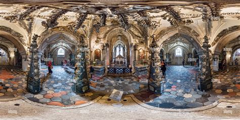 360° view of Sedlec Ossuary Bone Chapel Kutna Hora Czech Republic - Alamy