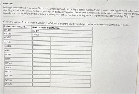 Image result for Consecutive Numeric Filing System