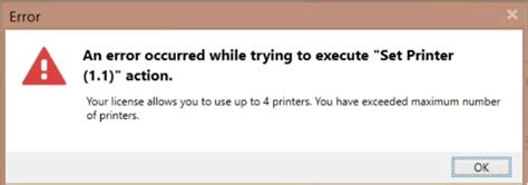 Image result for Printer Label Machine Error