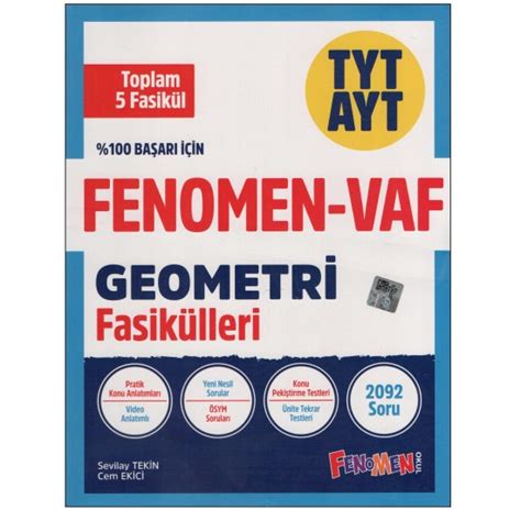Fenomen-Vaf Tyt-Ayt Geometri Fasikülleri