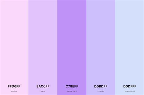 25 best aesthetic color palettes with names and hex codes – Artofit