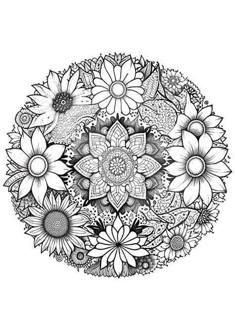 Printable Holiday Mandala Coloring Pages [2025]