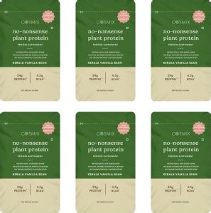 COSMIX No-Nonsense | Organic Rice & Pea Isolate| 24g Protein/Serving ...