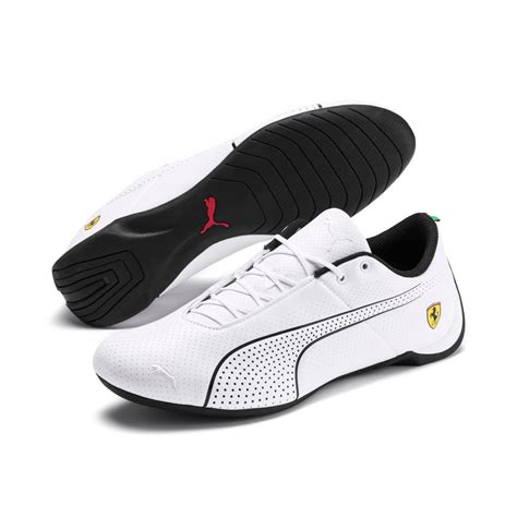 Buy Puma White Scuderia Ferrari Motorsports Future Cat Ultra Sneakers ...
