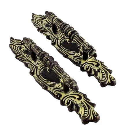 Brass Door Handles Online India — Vintage and Decorative | IndianShelf