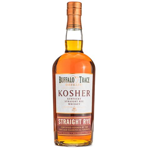 Buffalo Trace Kosher Straight Rye Whiskey release details