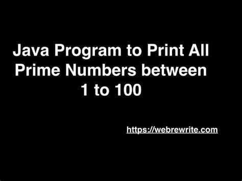 Image result for Java Program On Prime Numbers 1To30 Count Print