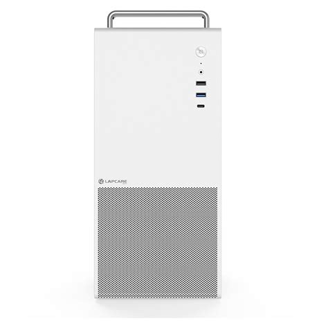 Computer Case with SMPS Aura | Micro ATX/ITX Support | Textured Front