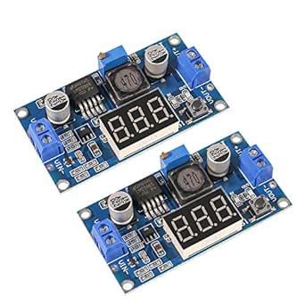 ALMOCN 2PCS LM2596S Buck Converter Step-Down Power Module DC to DC 4.0 ...