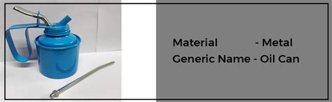 CRAFTSFY Oil Can Multi Purpose Lubricator - 1/2 Pint Lubricant Oil Can ...