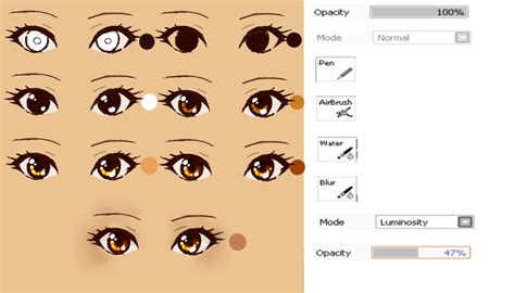 Image result for Manga Eye Tutorial