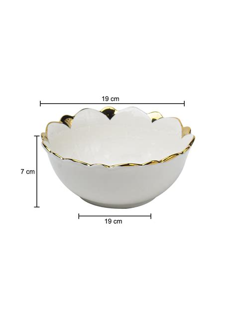 Antique Off White Ceramic Serving Dish - 21 x 21 x 7CM - Market99 ...