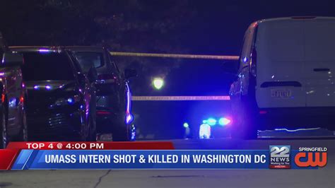 UMass Amherst intern killed in Washington, D.C. shooting