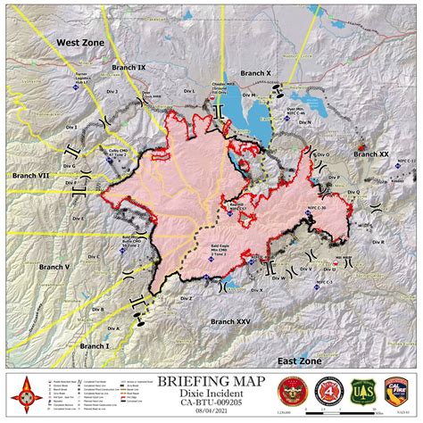 Dixie fire map update - trixybuffalo