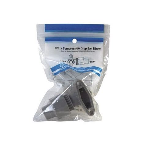 SHARKBITE/CASH ACME QBDE33FN 1/2" Copper Tube Size x 1/2" Female Pipe ...