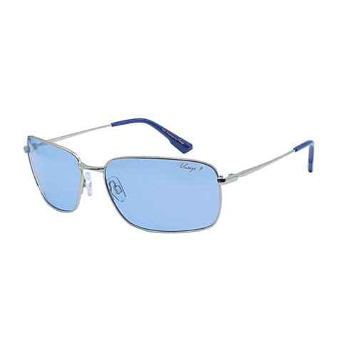 Vintage Silver Frame Blue Lens Full Rim | 400% UV Protection ...