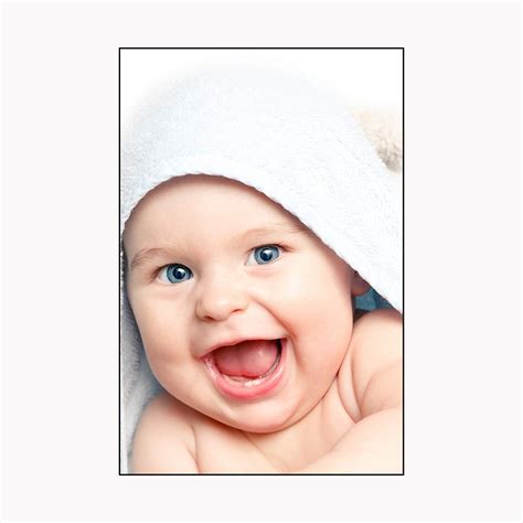 Pnf Cute Babies (Baby) Wall Poster Waterproof (12X18Inch,Multicolour ...