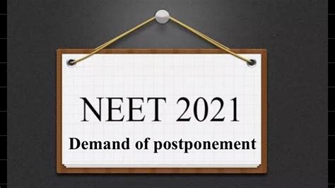 Petition · Postponement of NEET(UG) 2021 - India · Change.org
