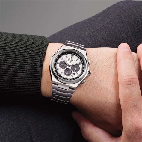 Citizen Zenshin CA4610-85A Integrated Super Titanium™ Chronograph ...