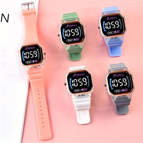 LED Display Children's Colorful Electronic Watch – CRAZE