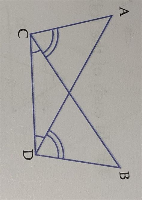 in the adjoining figure, angle bcd = angle adc and angle bca = angle ...