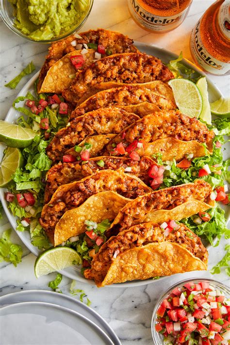 Crispy Baked Chicken Tacos - Halal Foods